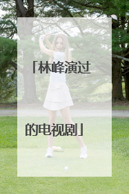 林峰演过的电视剧