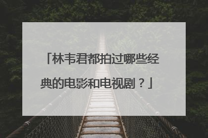 林韦君都拍过哪些经典的电影和电视剧?