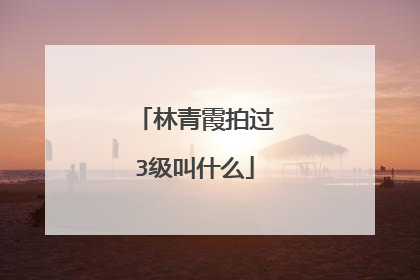 林青霞拍过3级叫什么