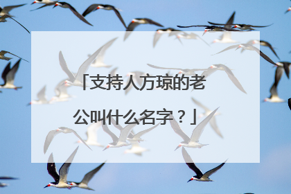 支持人方琼的老公叫什么名字？