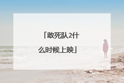 敢死队2什么时候上映