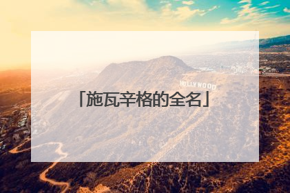 施瓦辛格的全名