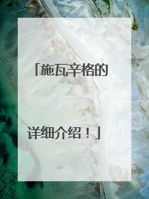 施瓦辛格的详细介绍!