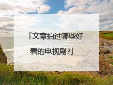 文章拍过哪些好看的电视剧?