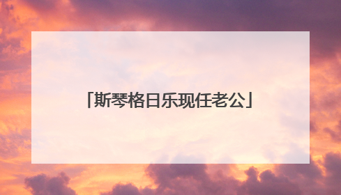 斯琴格日乐现任老公