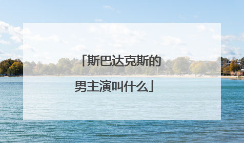 斯巴达克斯的男主演叫什么