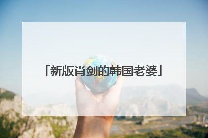 新版肖剑的韩国老婆