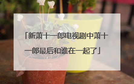 新萧十一郎电视剧中萧十一郎最后和谁在一起了