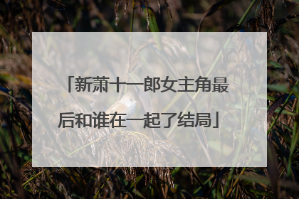 新萧十一郎女主角最后和谁在一起了结局