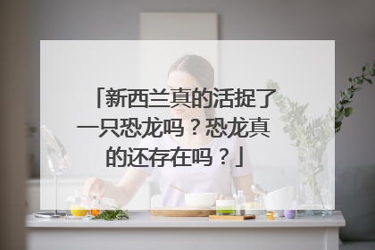 新西兰真的活捉了一只恐龙吗?恐龙真的还存在吗?