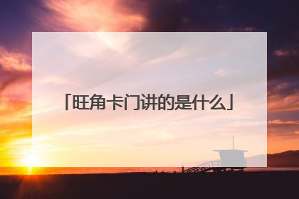 旺角卡门讲的是什么