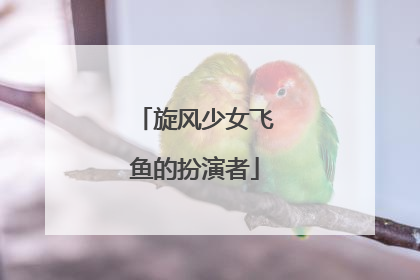 旋风少女飞鱼的扮演者