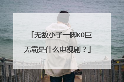 无敌小子一脚KO巨无霸是什么电视剧?