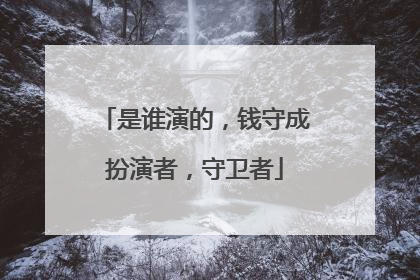 是谁演的,钱守成扮演者,守卫者