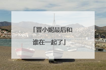 晋小妮最后和谁在一起了