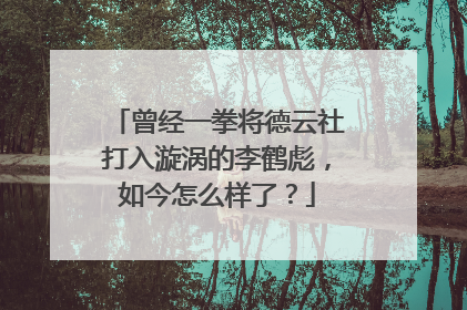 曾经一拳将德云社打入漩涡的李鹤彪，如今怎么样了？