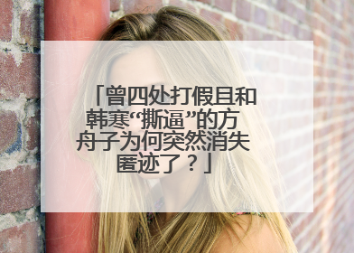 曾四处打假且和韩寒“撕逼”的方舟子为何突然消失匿迹了?