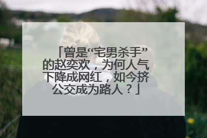曾是“宅男杀手”的赵奕欢,为何人气下降成网红,如今挤公交成为路人?
