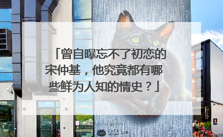 曾自曝忘不了初恋的宋仲基，他究竟都有哪些鲜为人知的情史？