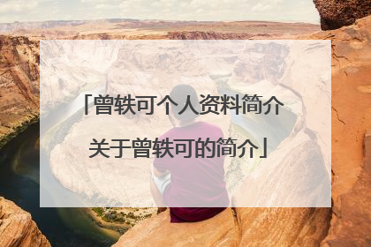 曾轶可个人资料简介 关于曾轶可的简介