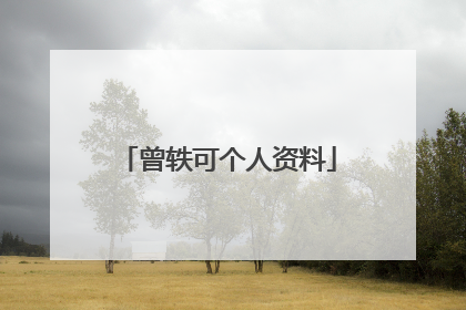 曾轶可个人资料