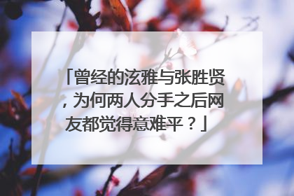 曾经的泫雅与张胜贤，为何两人分手之后网友都觉得意难平？