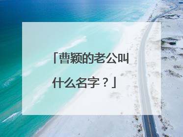 曹颖的老公叫什么名字？