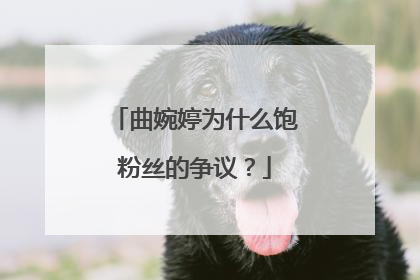 曲婉婷为什么饱粉丝的争议?