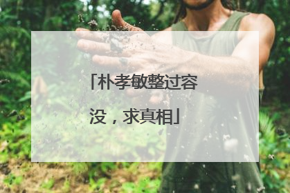 朴孝敏整过容没,求真相