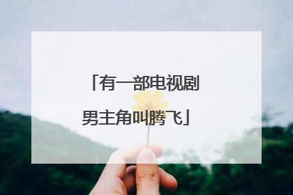 有一部电视剧男主角叫腾飞