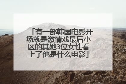 有一部韩国电影开场就是激情戏最后小区的其她3位女性看上了他是什么电影