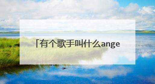 有个歌手叫什么angerlobaby的吗?