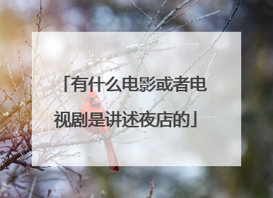 有什么电影或者电视剧是讲述夜店的