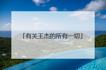 有关王杰的所有一切