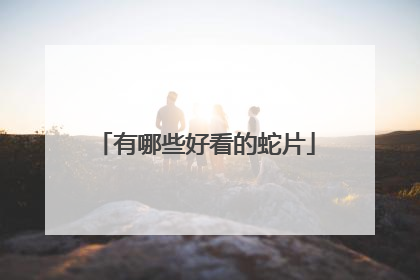 有哪些好看的蛇片