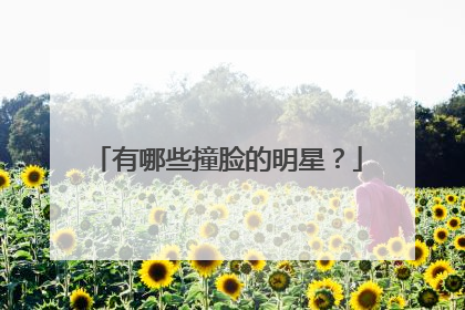 有哪些撞脸的明星?