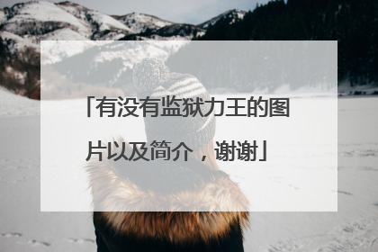 有没有监狱力王的图片以及简介，谢谢