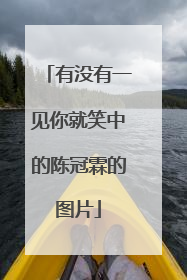 有没有一见你就笑中的陈冠霖的图片