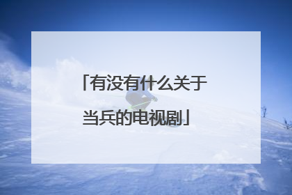 有没有什么关于当兵的电视剧