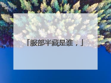 服部半藏是谁，