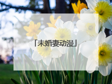 未婚妻动漫
