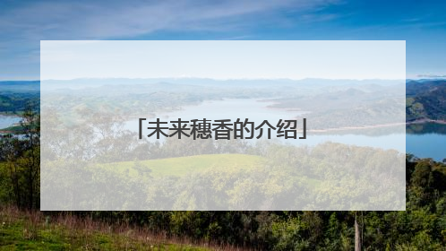 未来穗香的介绍