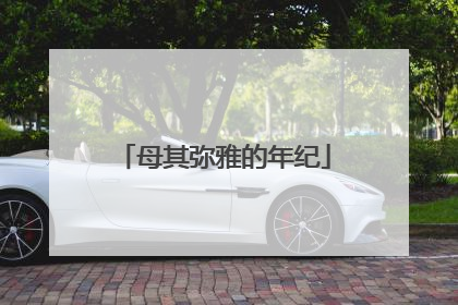 母其弥雅的年纪