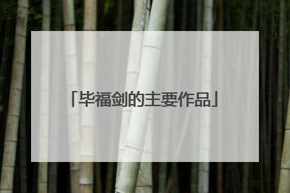 毕福剑的主要作品