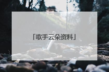 歌手云朵资料
