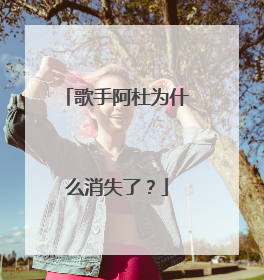 歌手阿杜为什么消失了?