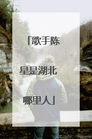 歌手陈星是湖北哪里人