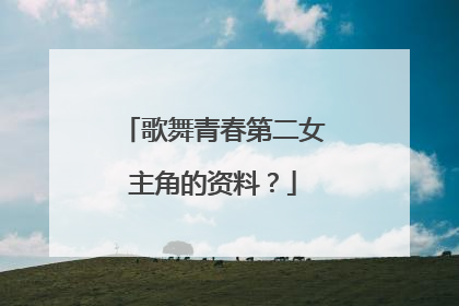 歌舞青春第二女主角的资料?