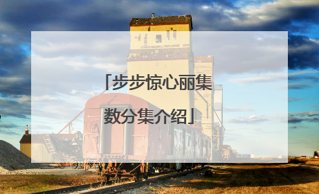 步步惊心丽集数分集介绍