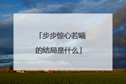 步步惊心若曦的结局是什么